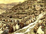 The Miracle of the loaves and fishes, from The Life of Jesus Christ by J.J.Tissot, 1899